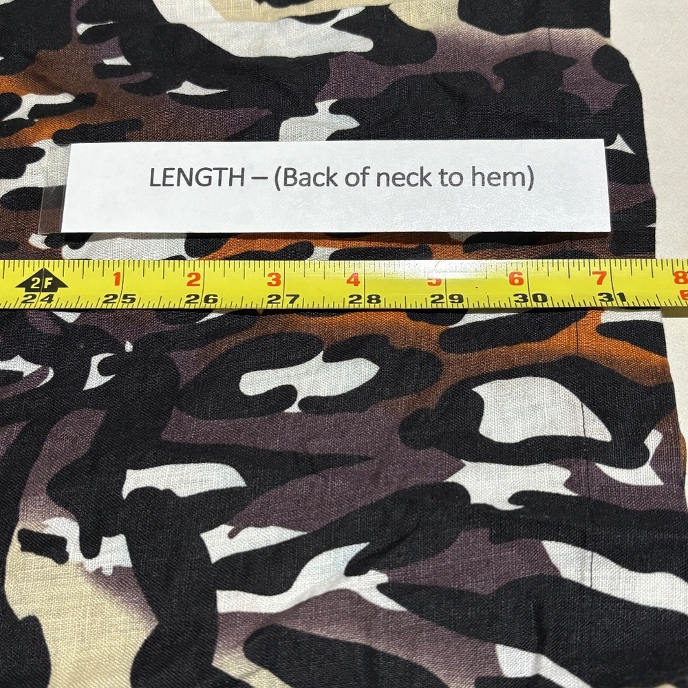 Women Long Sleeve Linen Button Up Tunic Sz 48: 16 XL Lagenlook‎ In Linea Firenze - Picture 8 of 9